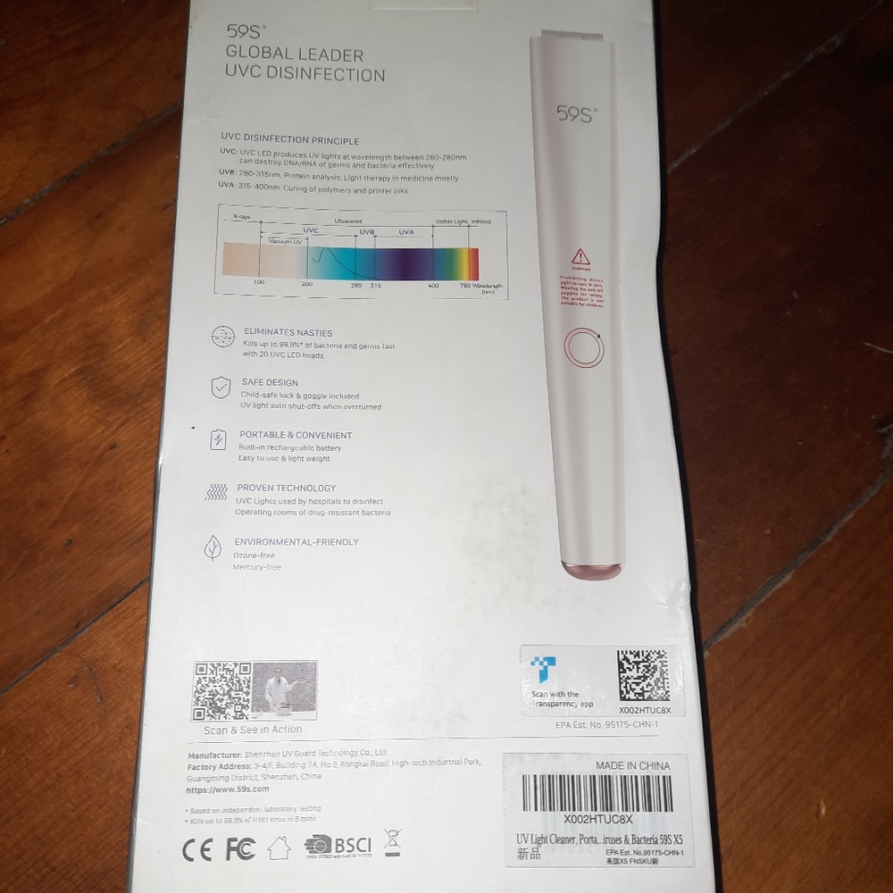 *bogo* 59s anti virus multiuse wand disinfector - Picture 3 of 4